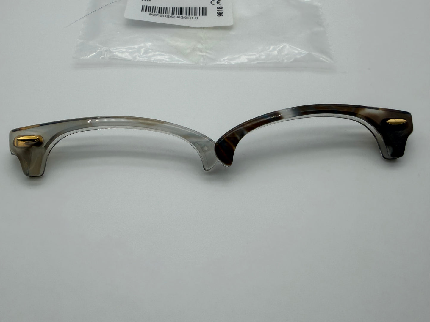 Ray-Ban RX5154 CLUBMASTER Change Replacement Browbars 51mm  Photo Waves Color Changing