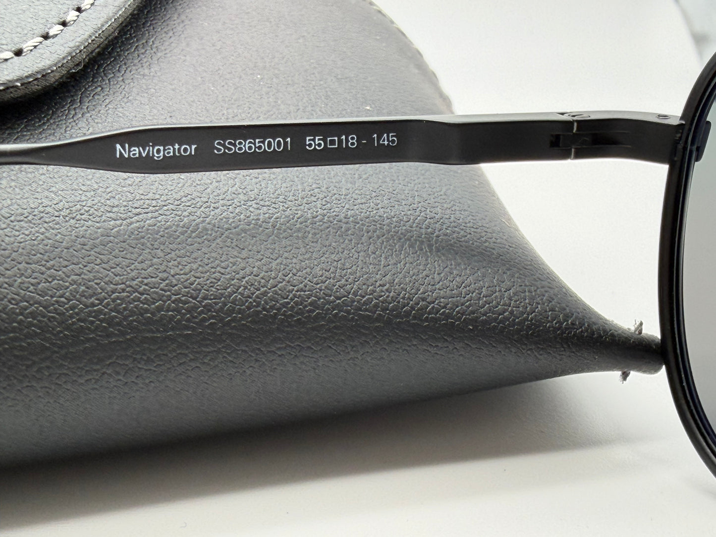 Serengeti Navigator 55mm Matte Black / Onyx Mineral Polarized Photochromic Italy NEW