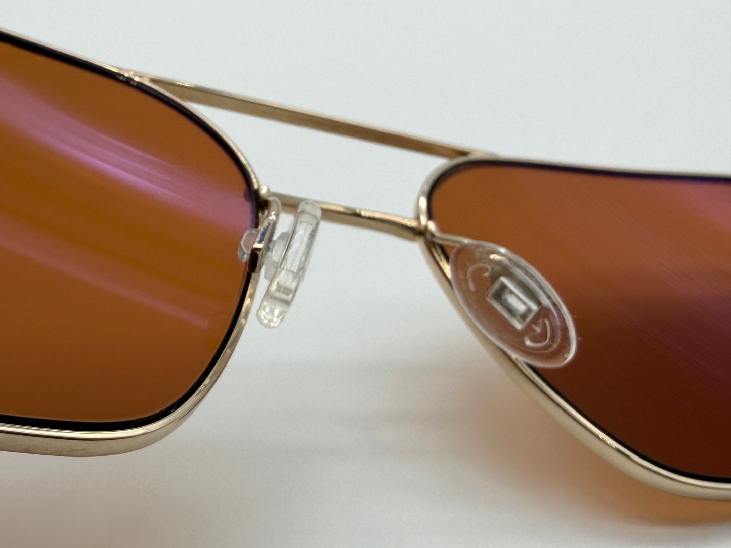 Oliver Peoples Victory G 55 Gold / Cognac Burn Notice Michael Weston Rare Polarized Japan Missing Box
