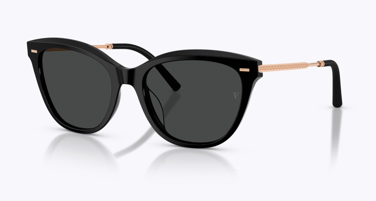 ミミリー Oliver Peoples Mrs. Federer 55mm Black Acetate / Dark Slate Nxt OV