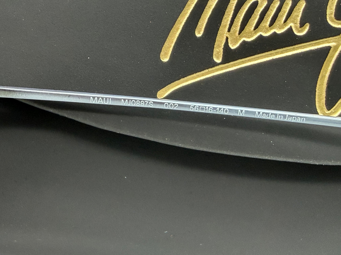 Maui Jim Mikioi 56mm Blue Hawaii/ Dove Gray Titanium Japan NEW