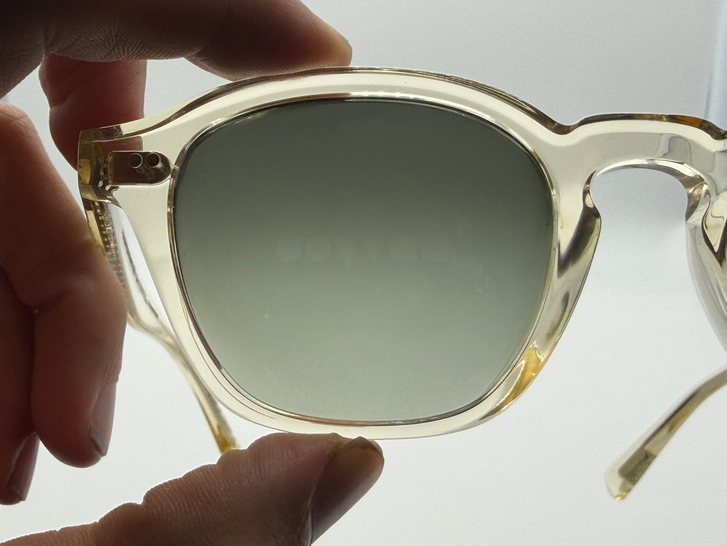 Oliver Peoples Eyles 48mm BECR Acetate / G-15 Gradient Crystal Japan Preowned