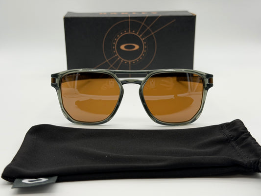 Oakley Latch Beta 54mm Prizm Tungsten Lenses / Olive Ink Frame NEW