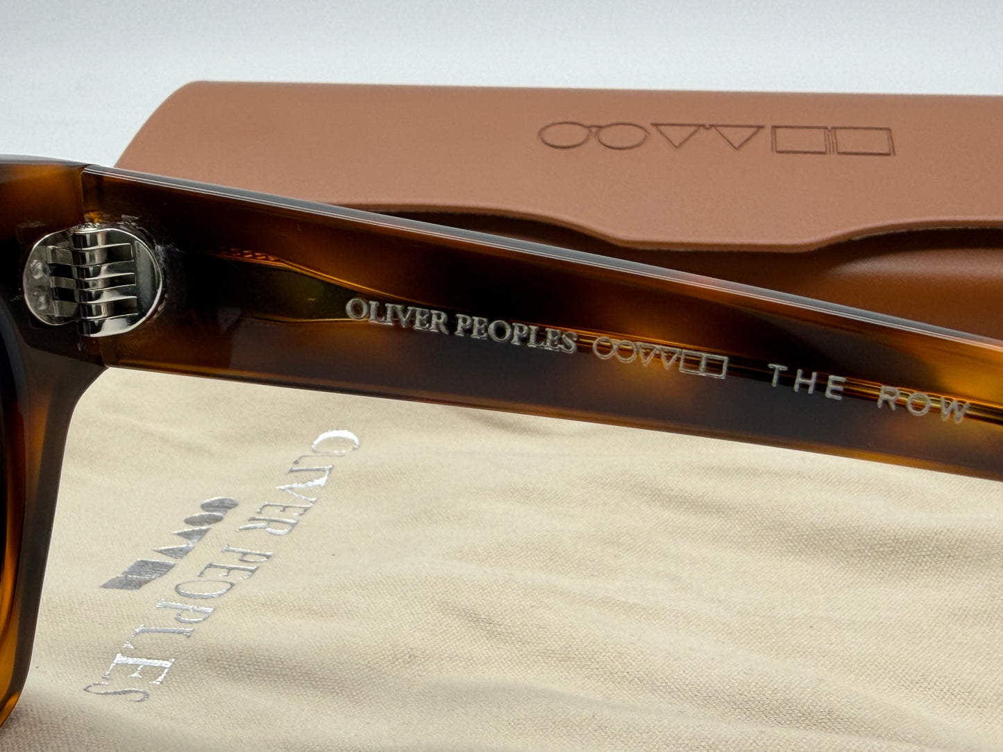 Oliver Peoples & The Row  71st Street 51mm OV 5330 Tortoise / Blue lens missing box