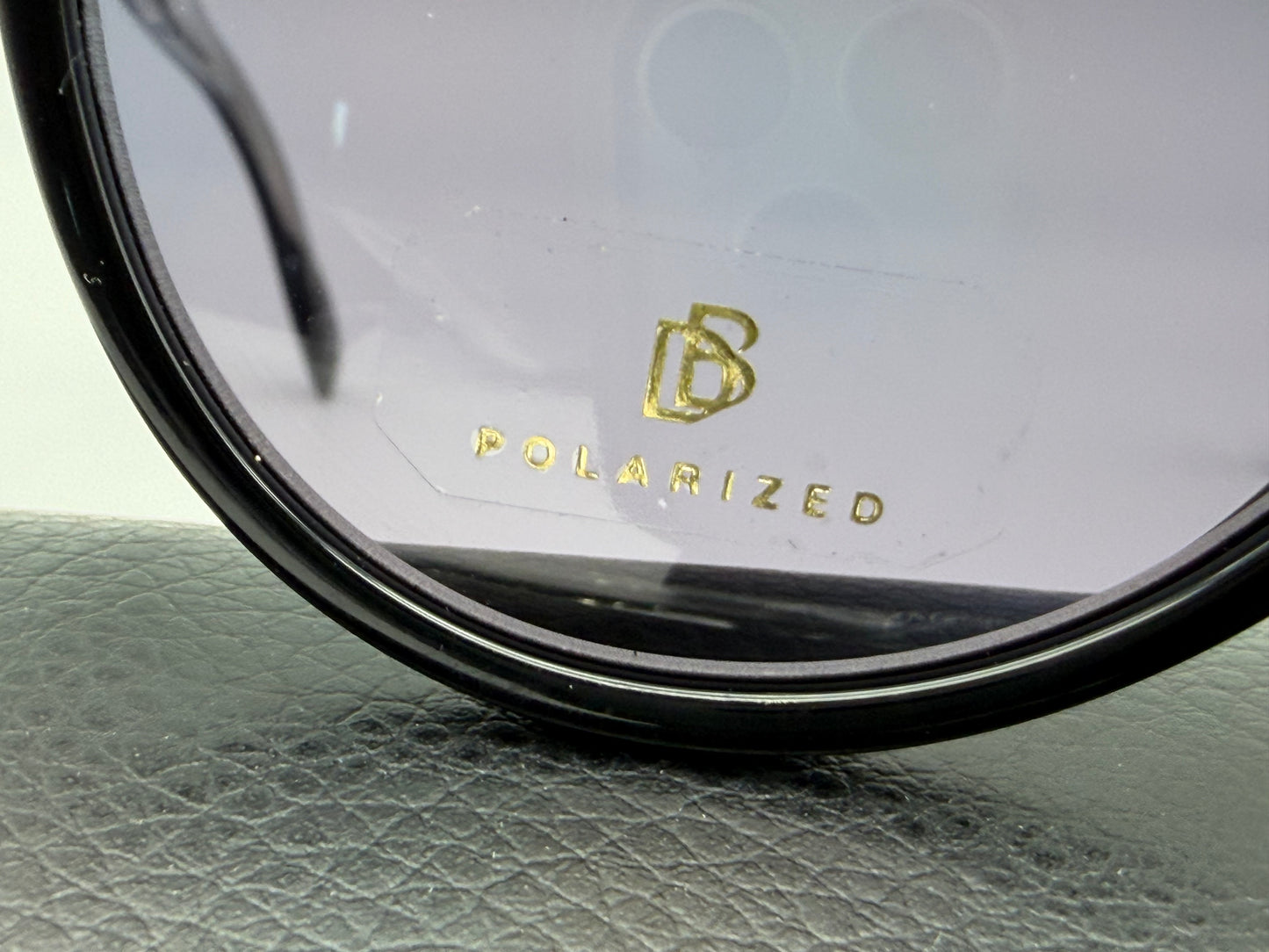Eyewear by David Beckham DB 1008 55mm Black Polarized Pilot lens NEW