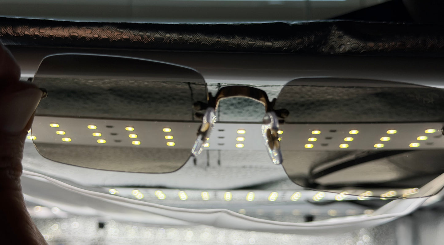 Ray-Ban ASAP Rocky RB 3928 54mm Rimless Gold Metal / brown Mirror Gradient 001 / 71 Open Box