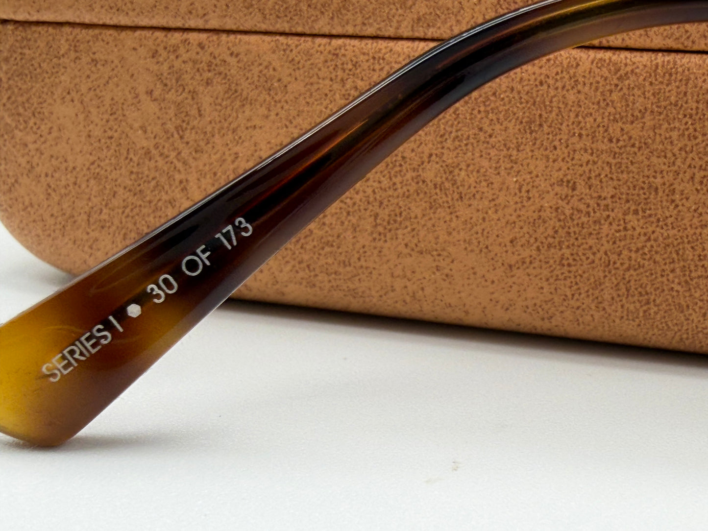 Mr. Leight Marmont Combo 46mm Yellowjacket Tortoise / Molasses ML4038-46-YJKT-ATGMO Japan NEW