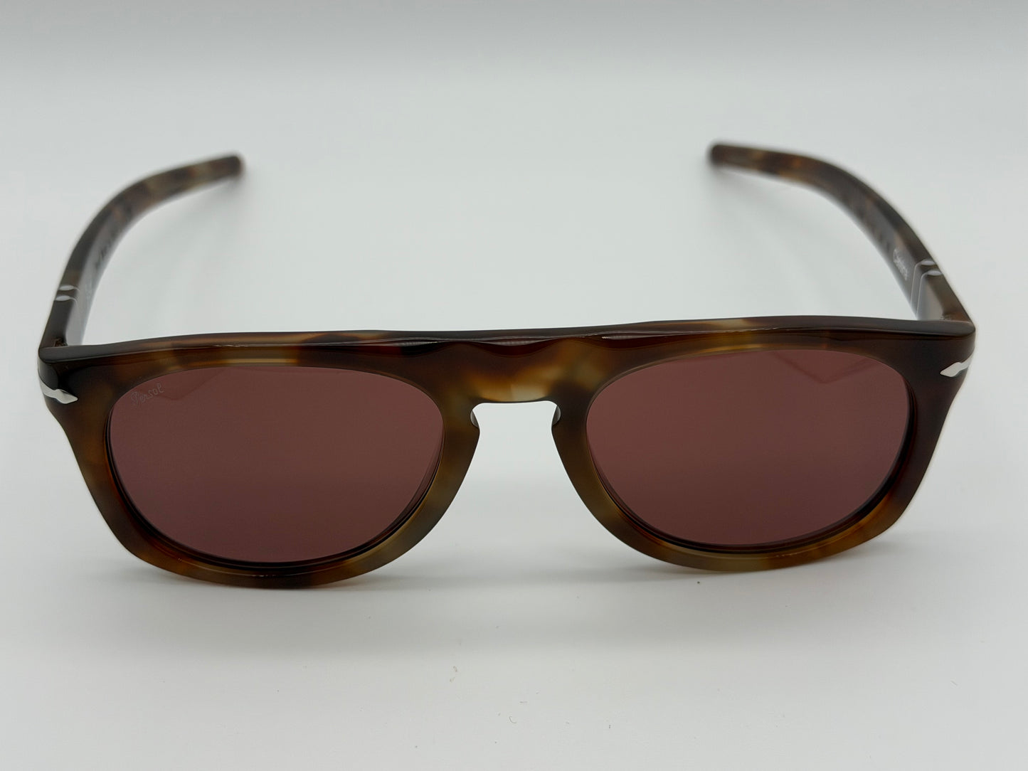 Persol & Cassina PO 3401S 53mm Light Havana / Terracotta Brown 1246H2 Itlay NEW
