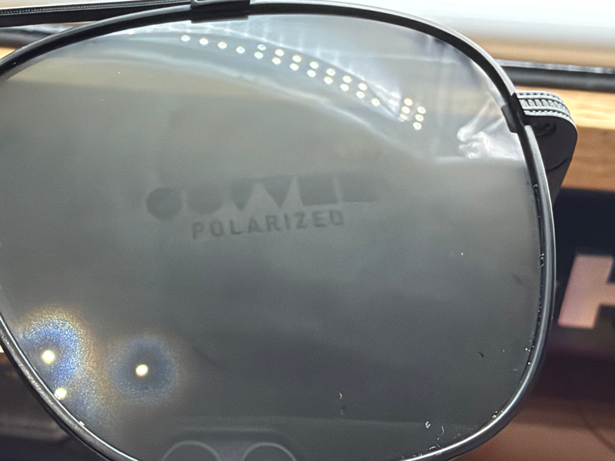 Oliver Peoples Avison 55mm Matte Black Titanium / Midnight Express Polarized OV 1349ST 5017 P2 Japan NEW