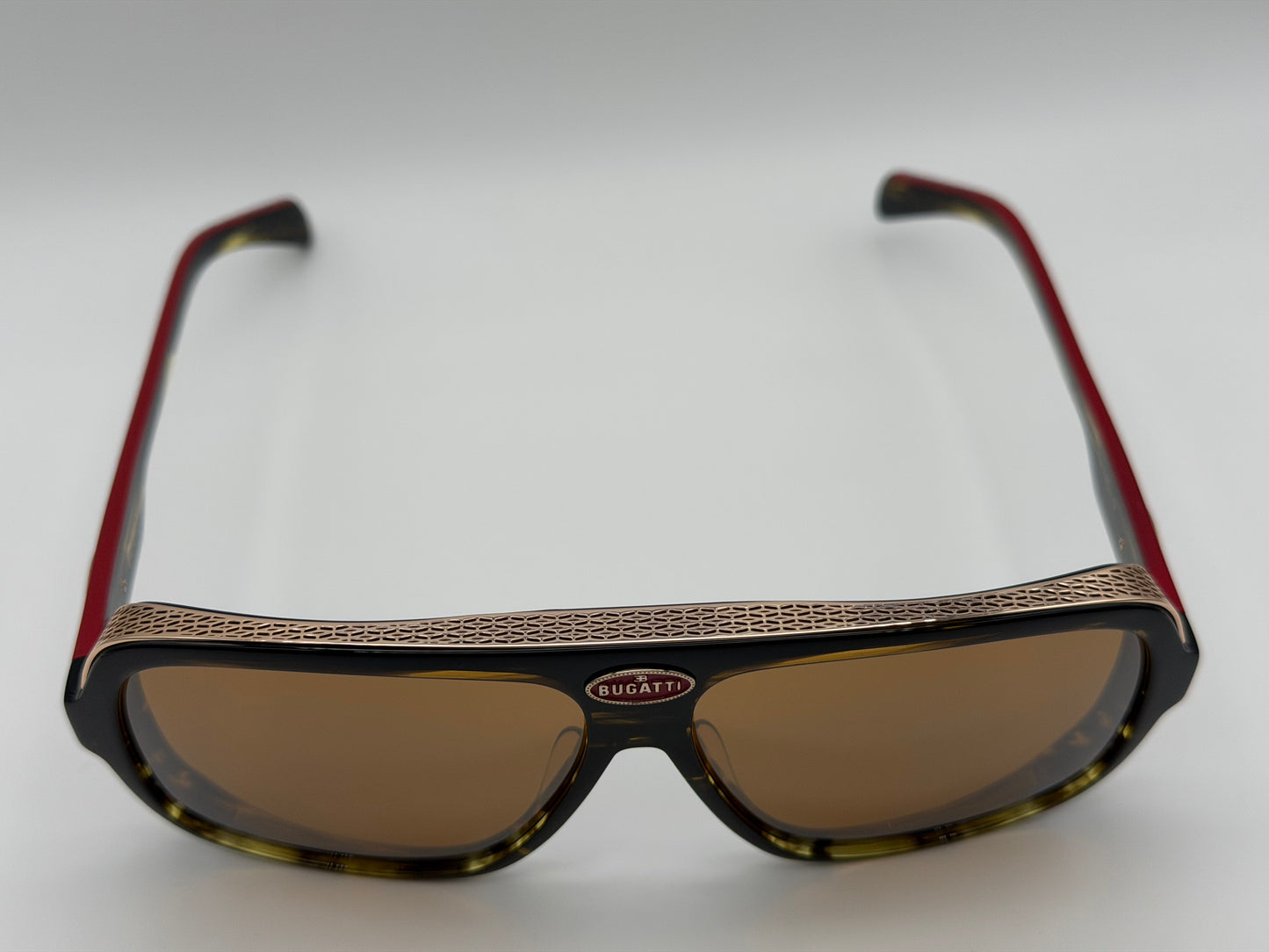 Bugatti Eyewear Model 06 60mm Dark Tortoise/ Brown Lens Japan NEW