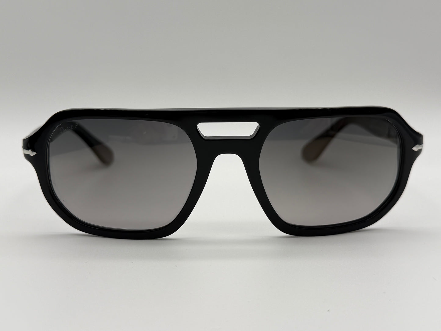 Persol Guido PO 3392 S 56mm Black / Gray Gradient Polarized 95 / M3 Itlay NEW
