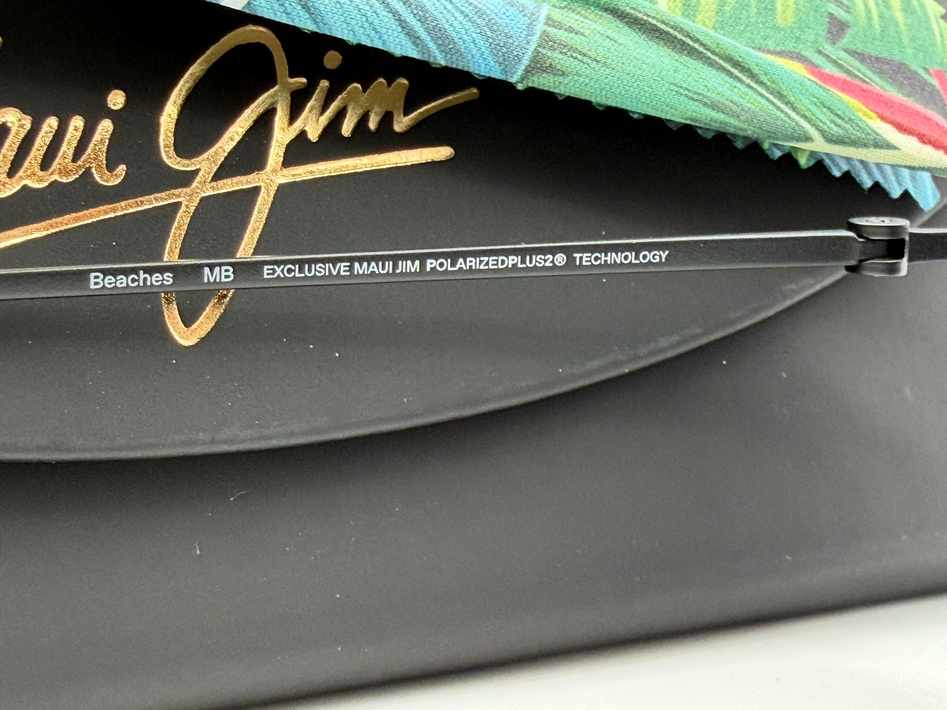 MAUI JIM Beaches 57mm 541N-2M Black Titanium / Neutral Grey