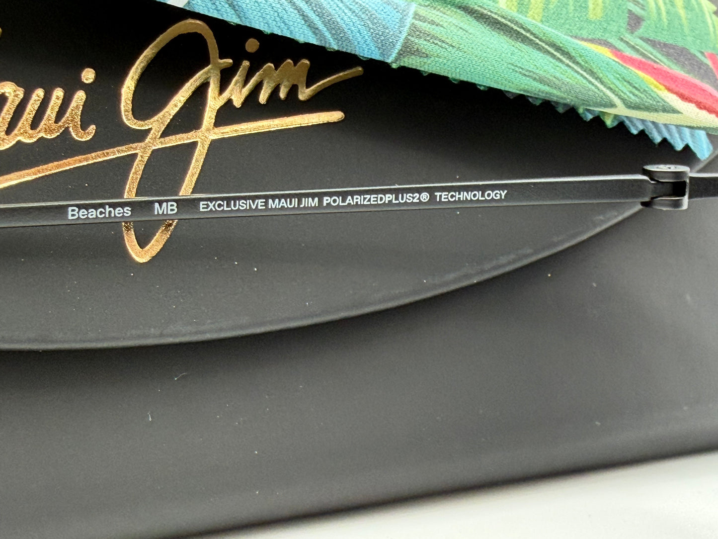 MAUI JIM Beaches 57mm 541N-2M Black Titanium / Neutral Grey POLARIZED Sunglasses Japan NEW
