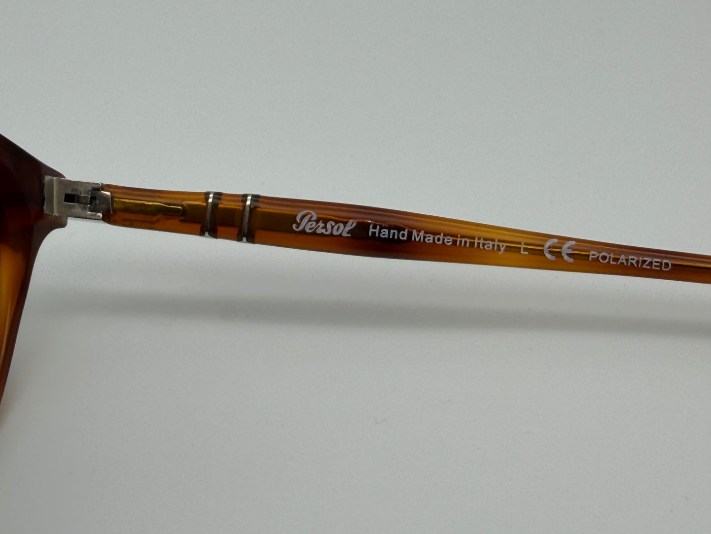 Persol PO 6649 S 96/M3 55 Terra Di Siena Brown/Grey Polarized Italy Open Box