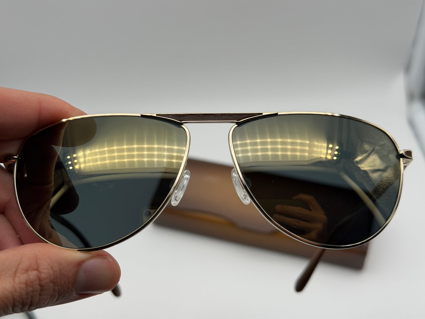 OLIVER PEOPLES POUR BERLUTI CONDUIT STREET 59mm OV1213SQ 5062/39 Preowned