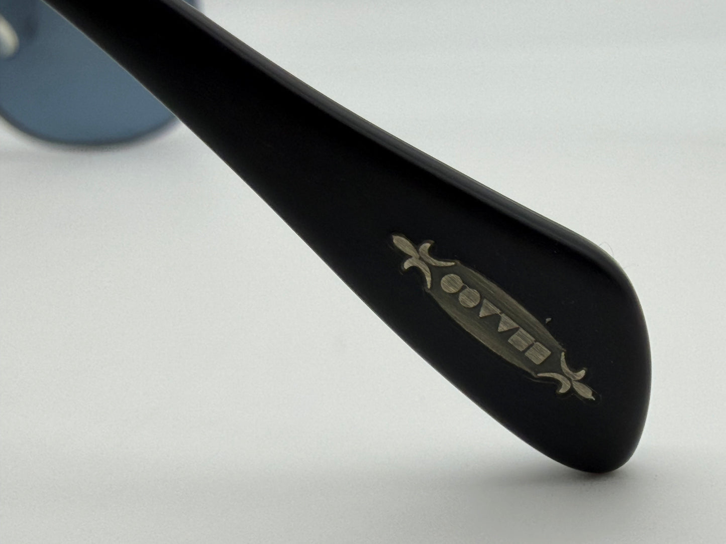 Oliver Peoples Executive I 48mm OV 1172 ST 1465 / Matt Black / Blue Titanium Limited Edition Japan Preowned