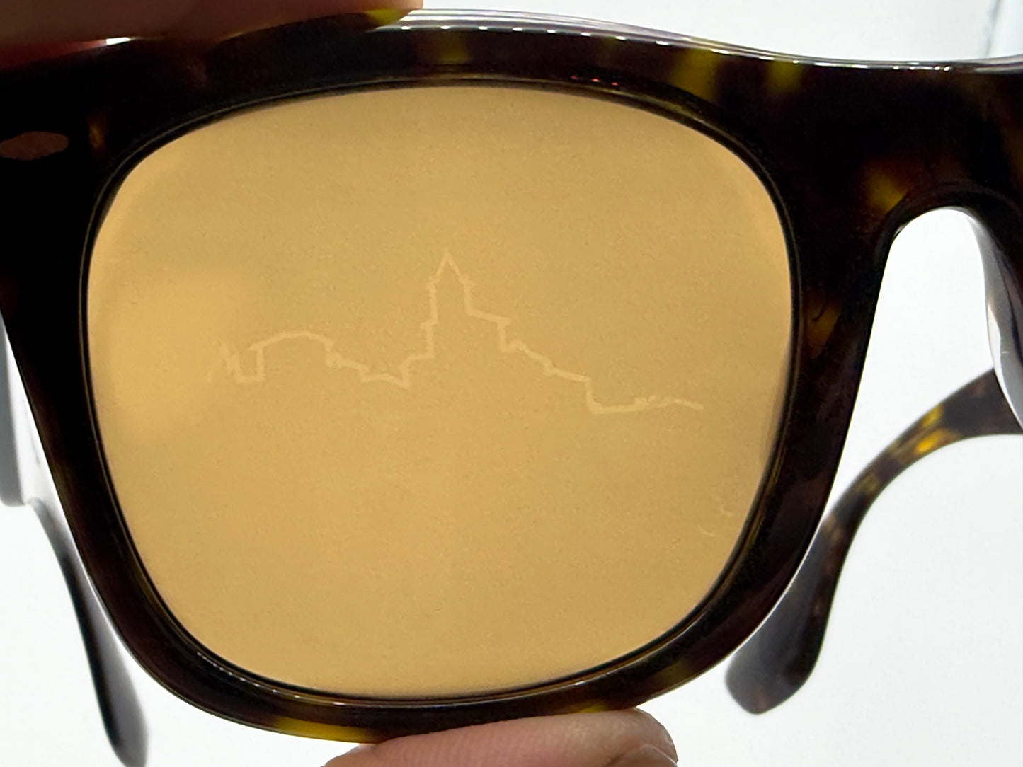 Oliver Peoples x Brunello Cucinelli Mr. Brunello 50mm OV 5497 SU Tortoise / Brown Glass 100953 Itlay Preowned