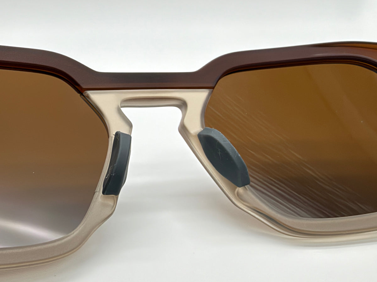 Oakley HSTN SQ 54mm OO 9533 0354 Matte Rootbeer / Prizm Tungsten Lens NEW