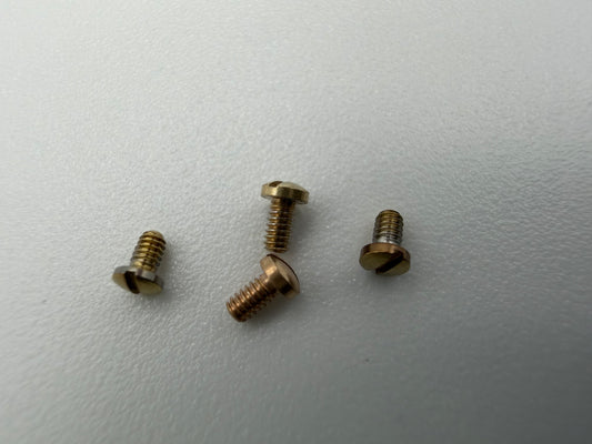 Ray-Ban RB3016 Clubmaster Classic Golden Replacement Back Side Browbar Screws OEM