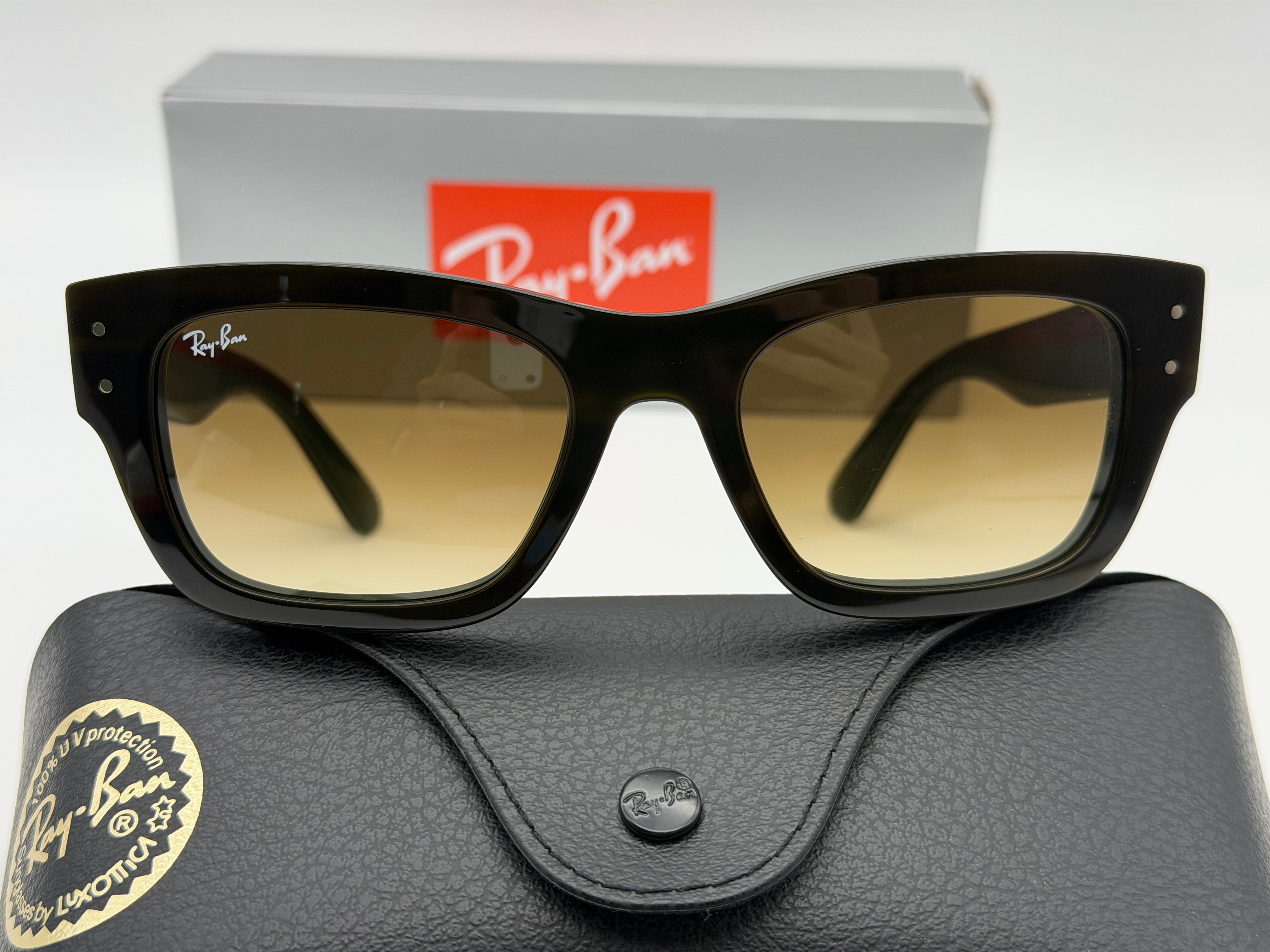 Ray-Ban サングラス Ray-Ban Joseph 55mm RB 7683 s Stripped Brown / Brown Gradient