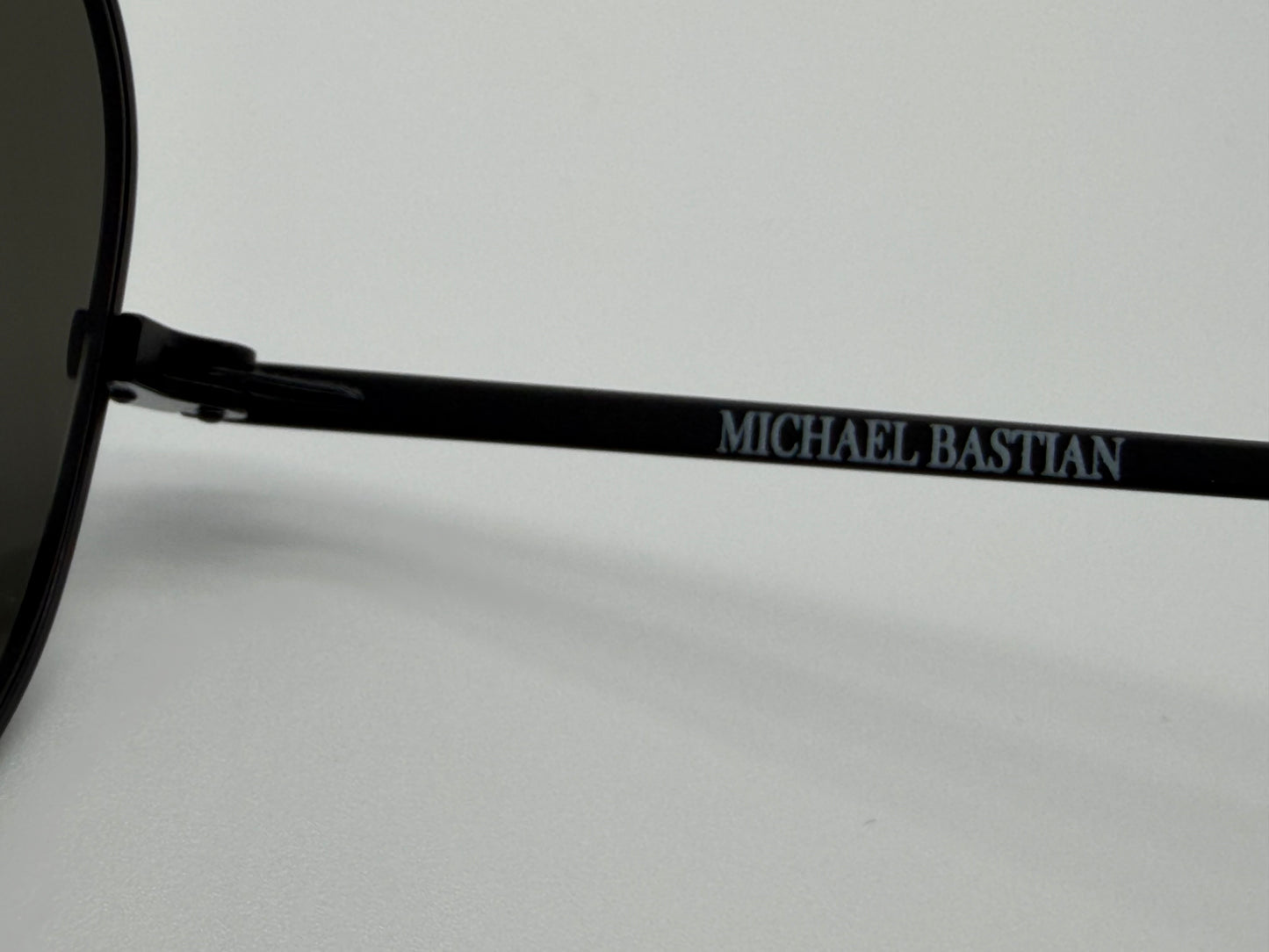 Randolph Engineering x Michael Bastian 58mm Matte Black / Silver Mirror Glass lenses Cable Temples
