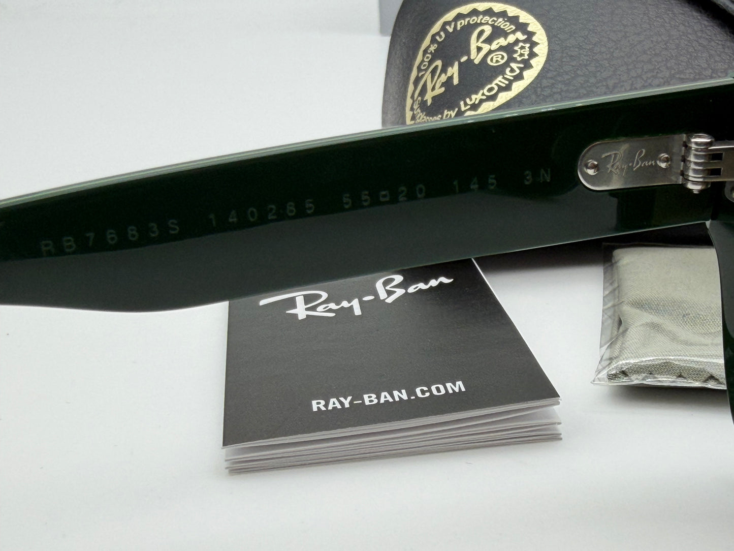 Ray-Ban Joseph 55mm RB 7683 s Stripped Brown / Brown Gradient 140285 Japan NEW