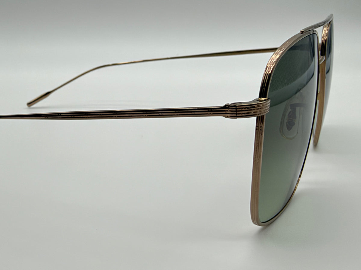Oliver Peoples Dresner 56mm Gold Titanium / G-15 Gradient Crystal OV1320ST 5292 BH Japan NEW