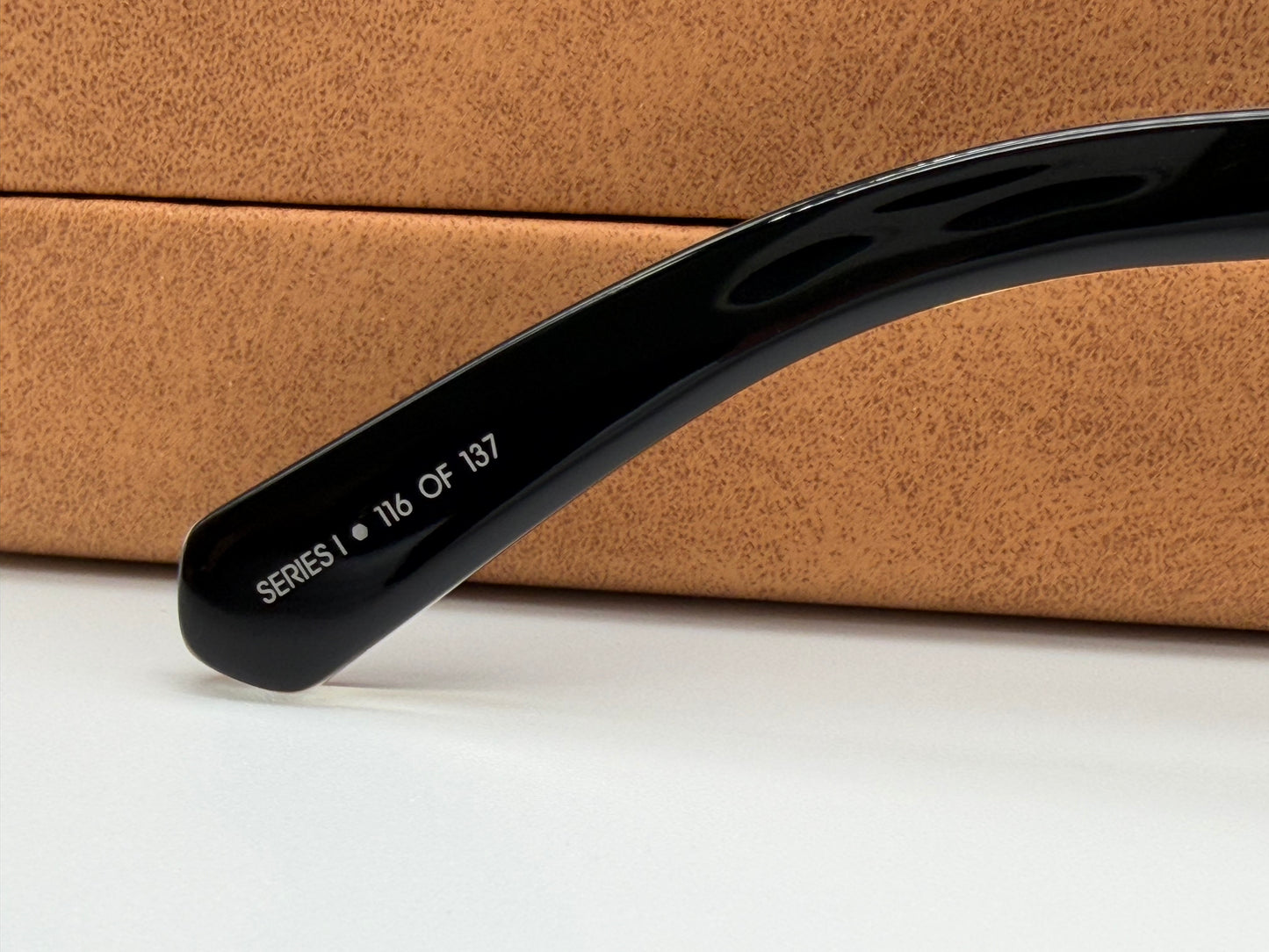 Mr. Leight 51mm Damone S Black Gunmetal / Mojave Brown Polarized Japan NEW