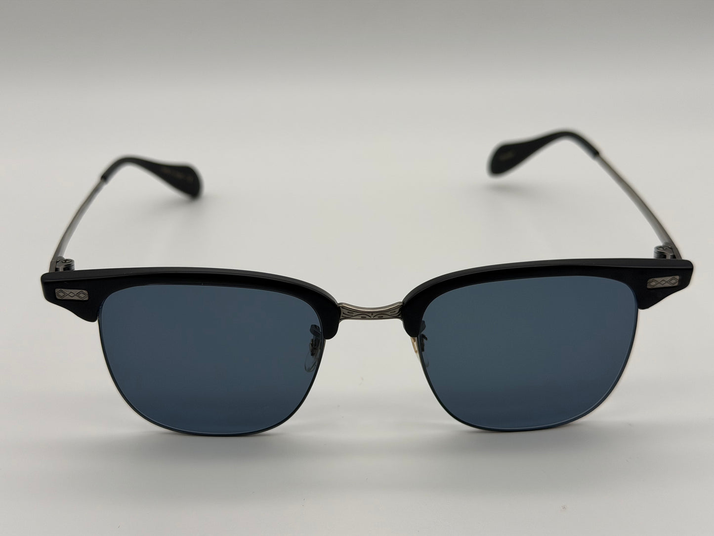 Oliver Peoples Executive I 48mm OV 1172 ST 1465 / Matt Black / Blue Titanium Limited Edition Japan Preowned