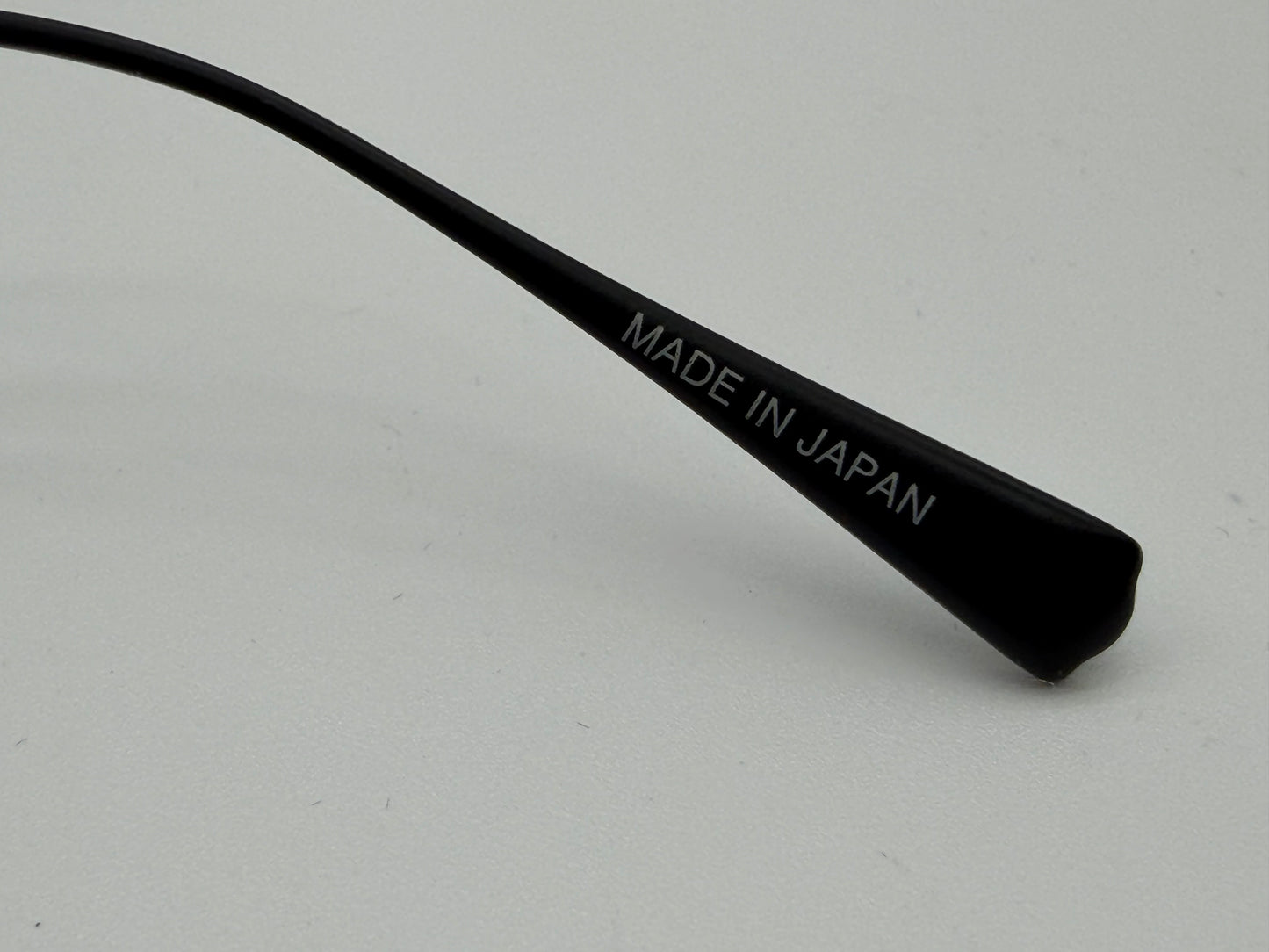 John Varvatos JV563 58mm Metal Matte Black / Brown Gradient Japan NEW