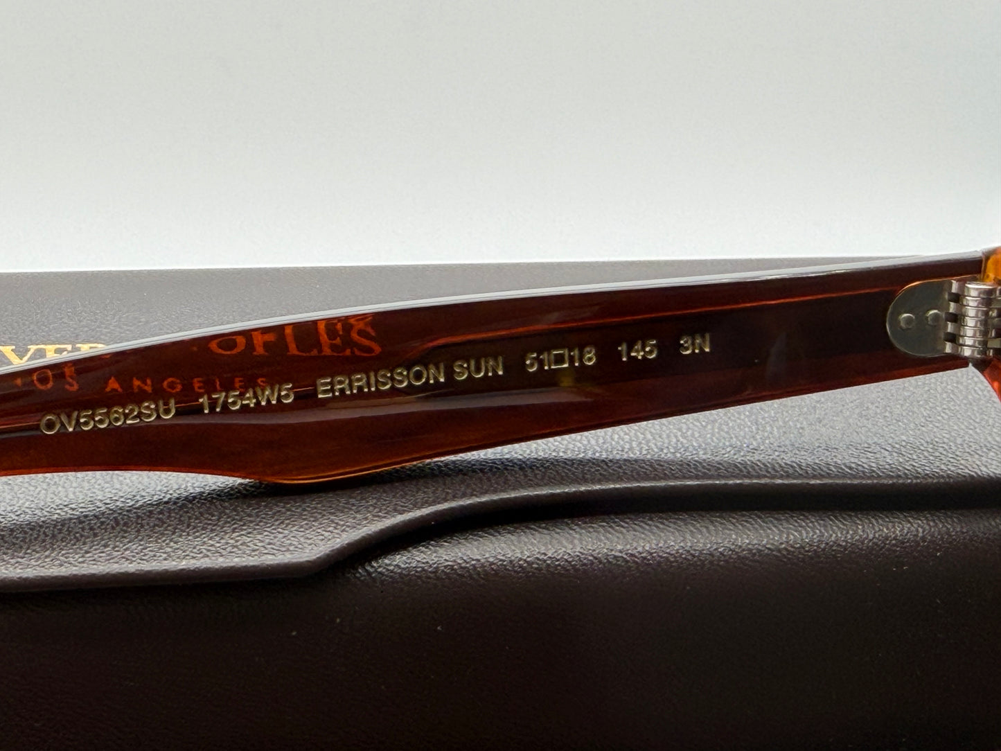 Oliver Peoples Errisson 51mm OV 5562SU  lDark Amber Gradient / Regal Blue 1754W5 Japan