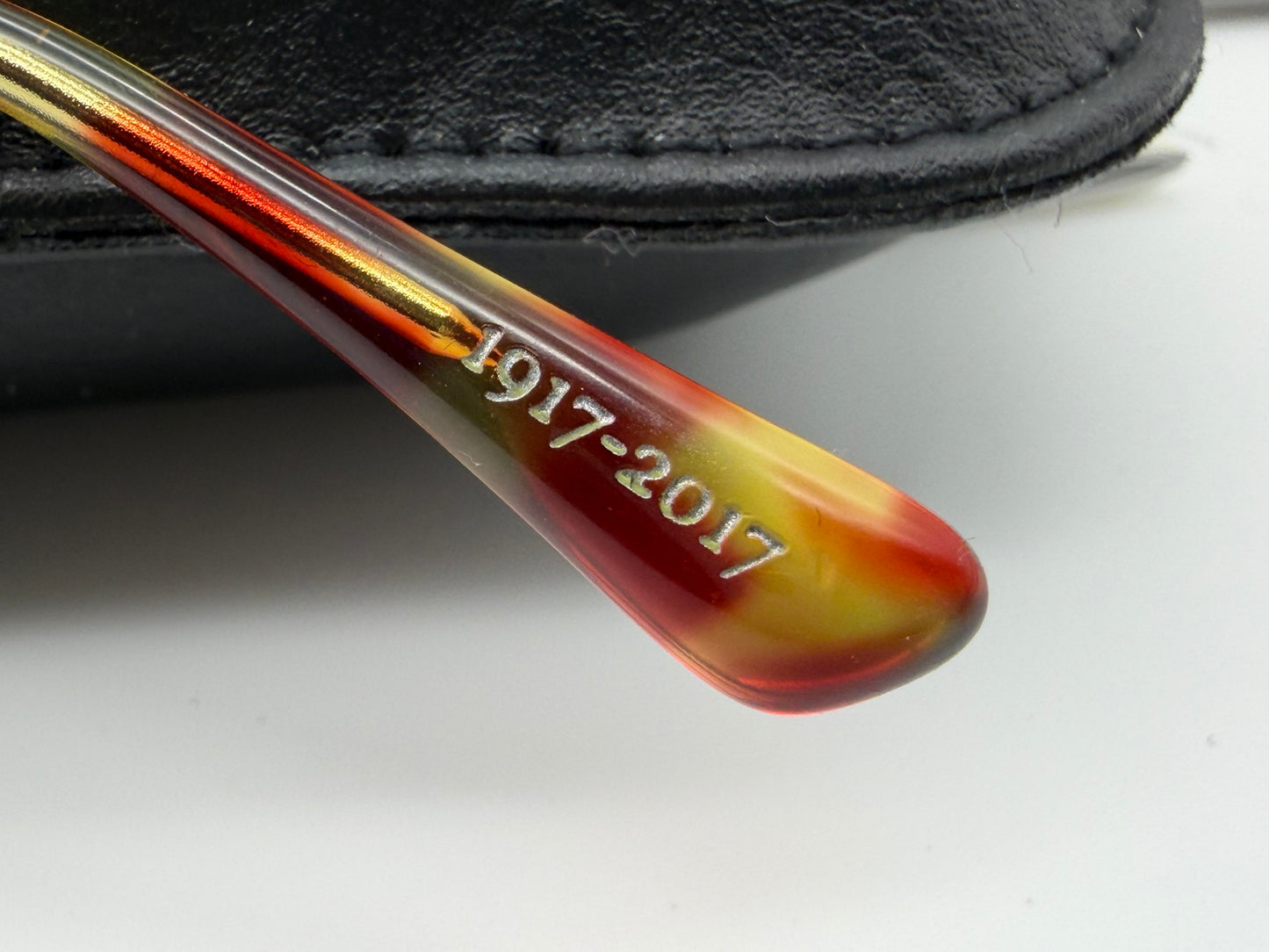 Persol 100 Years Limited Edition PO 6649 55mm 1917-2017 Red Tortoise / Blue Made In Italy  NEW