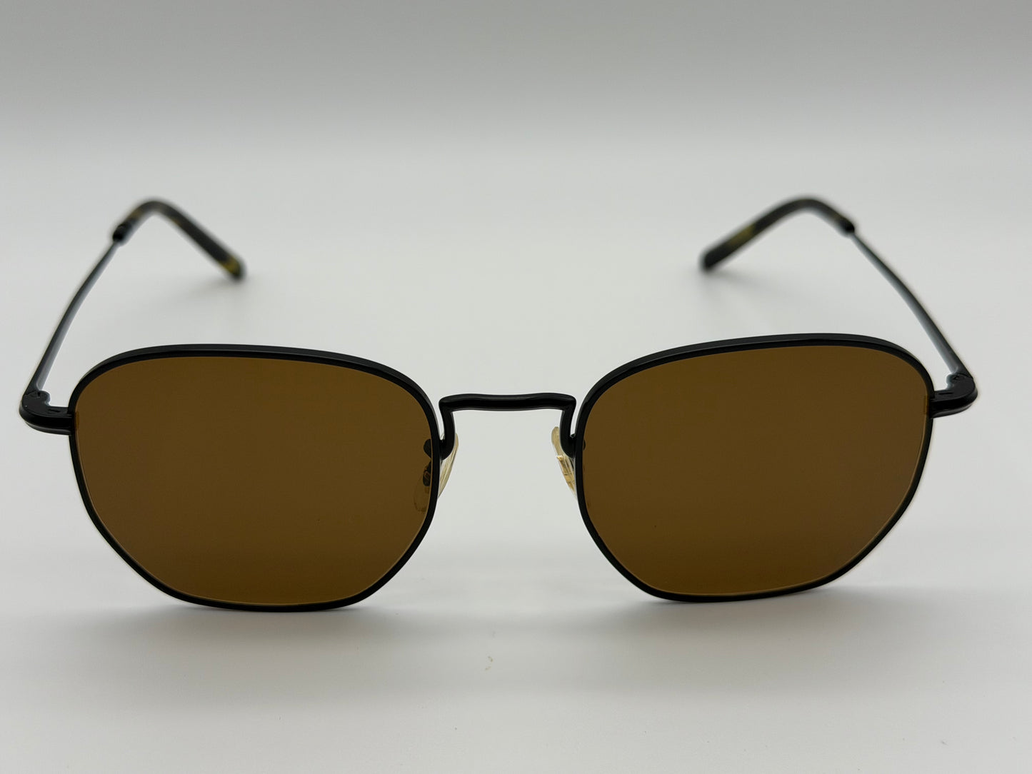 Oliver Peoples Kierney Sun 51mm Matte Black / True Brown OV1331S 5062/53 Sunglasses Brown Lenses
