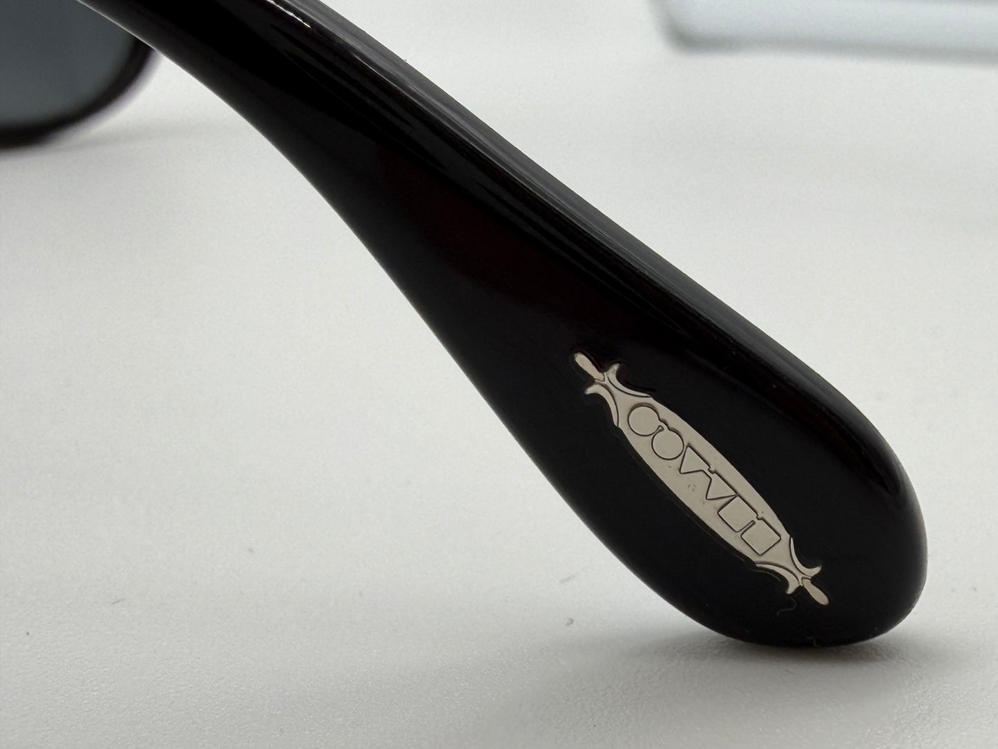 Oliver Peoples BERLUTI Sheldrake Leather 49mm OV5036Q Black Brown 160387 Italy Preowned