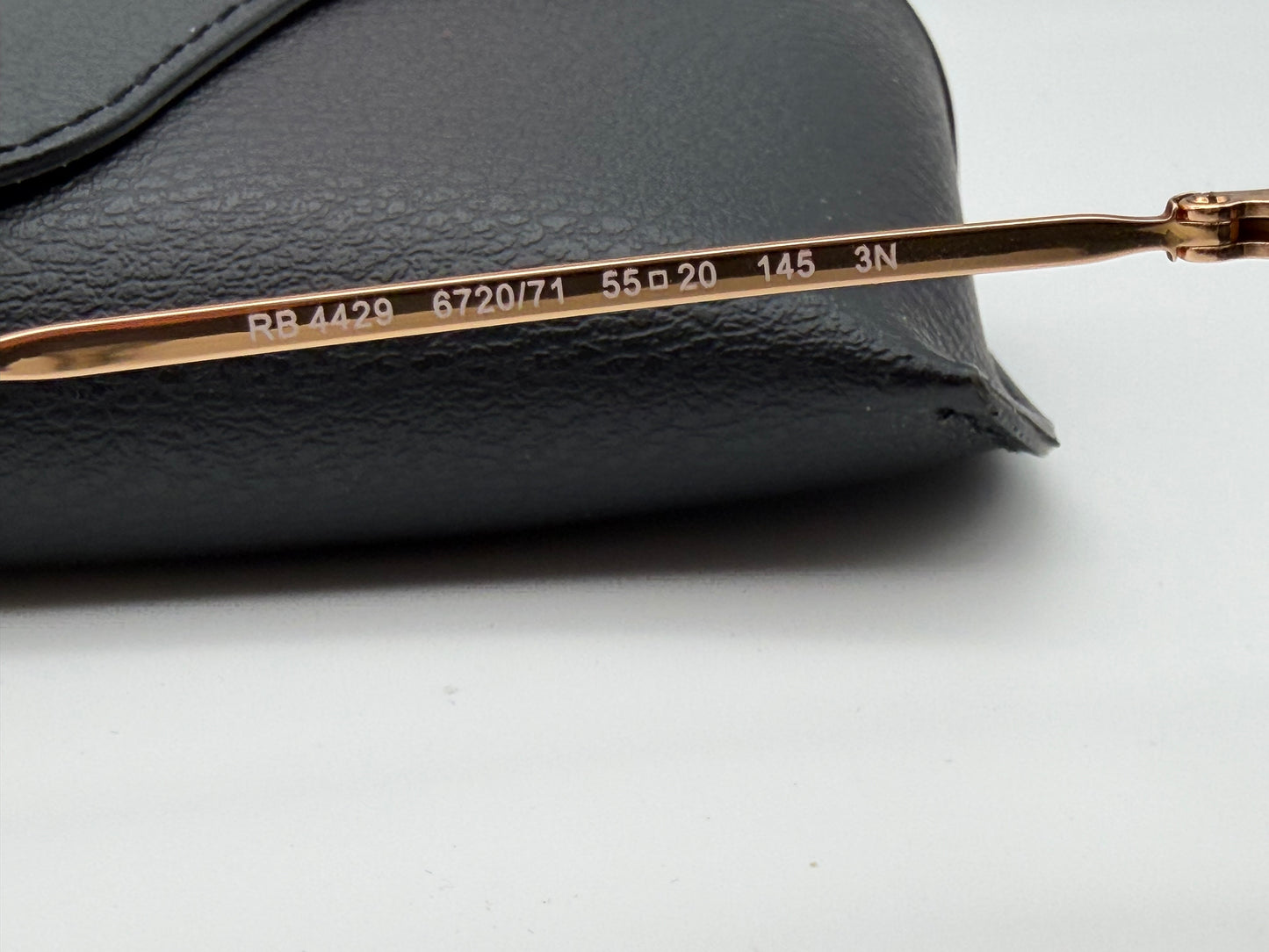 Ray-Ban RB 4429 55mm Dark Gray On Rose Gold / Gray Gradient 672071 NEW