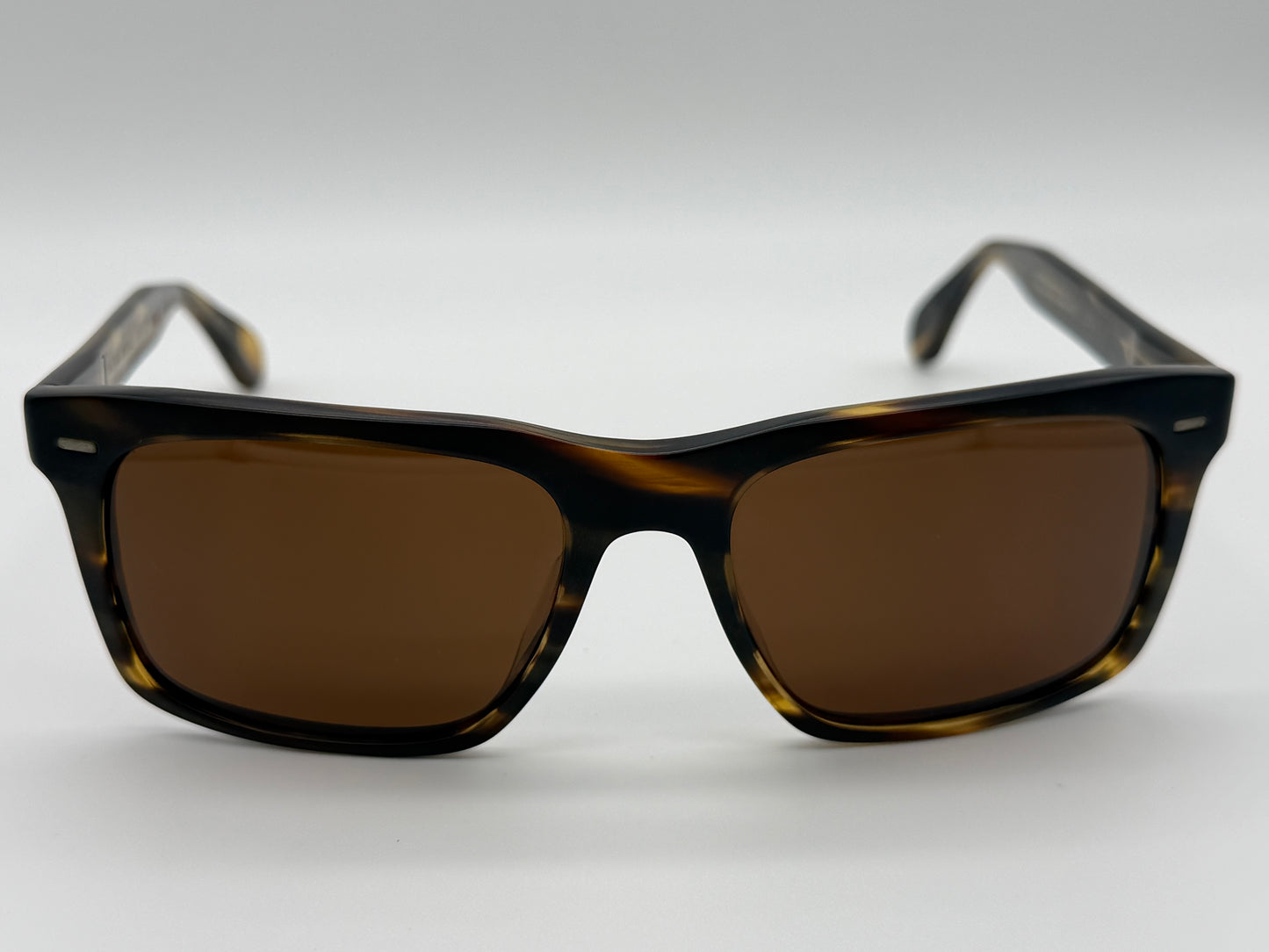 Oliver Peoples Brodsky 55mm OV 5322SU 1474N9 Semi-matte Cocobolo Italy Preowned