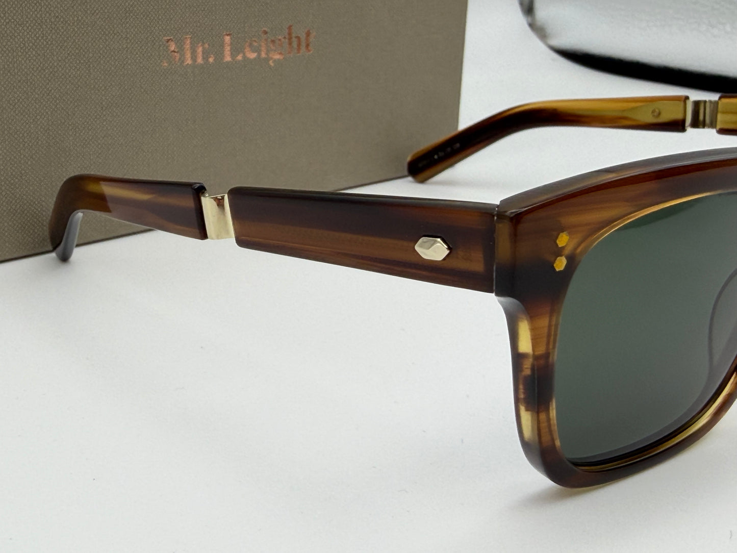 Mr. Leight ARNIE S 51mm Koa White Gold/G15 Limited Edition Japan NEW