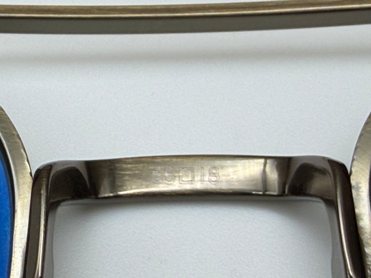 Oliver Peoples Avison 55mm Antique Gold Titanium / G-15 Crystal OV 1349ST 528452 Japan NEW