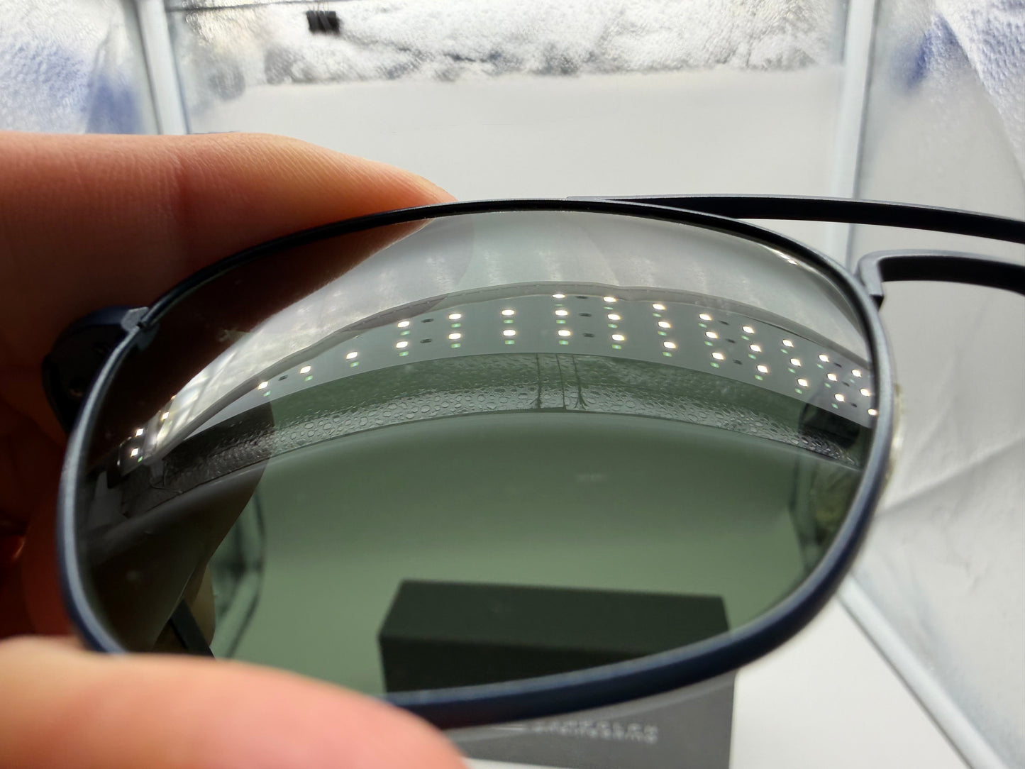 Randolph Engineering  x Michael Bastian Aviator 52mm Rare Navy Blue Frames AGX Glass None Polar Lens Preowned