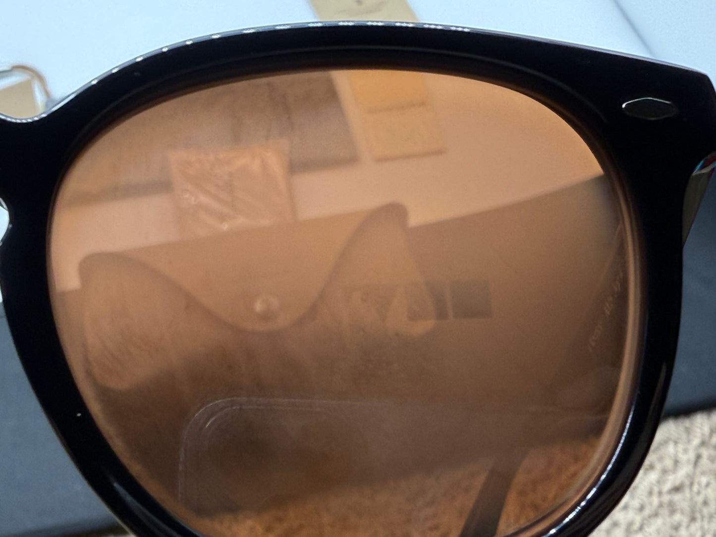 Oliver Peoples Jep R 49mm  CUSTOM Persimmon / Black Brunello Cucinelli OV 5485 Italy NEW