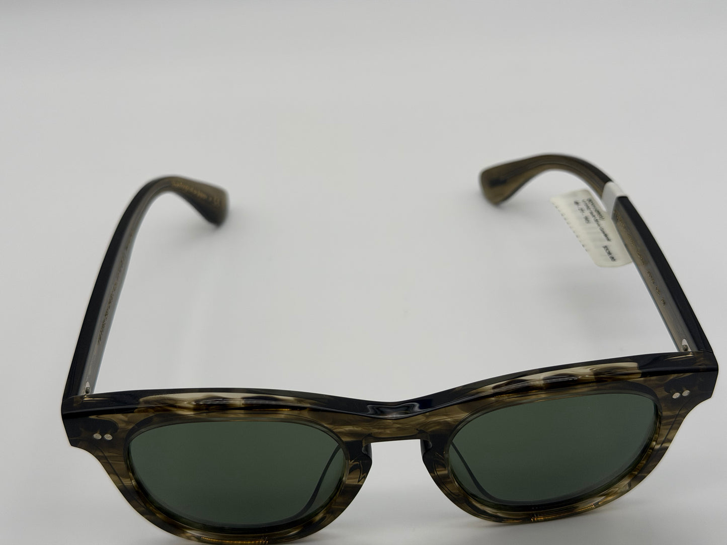 Oliver Peoples Rorke 49mm OV 5509 SU Soft Olive Gradient G-15 173552 Japan Preowned