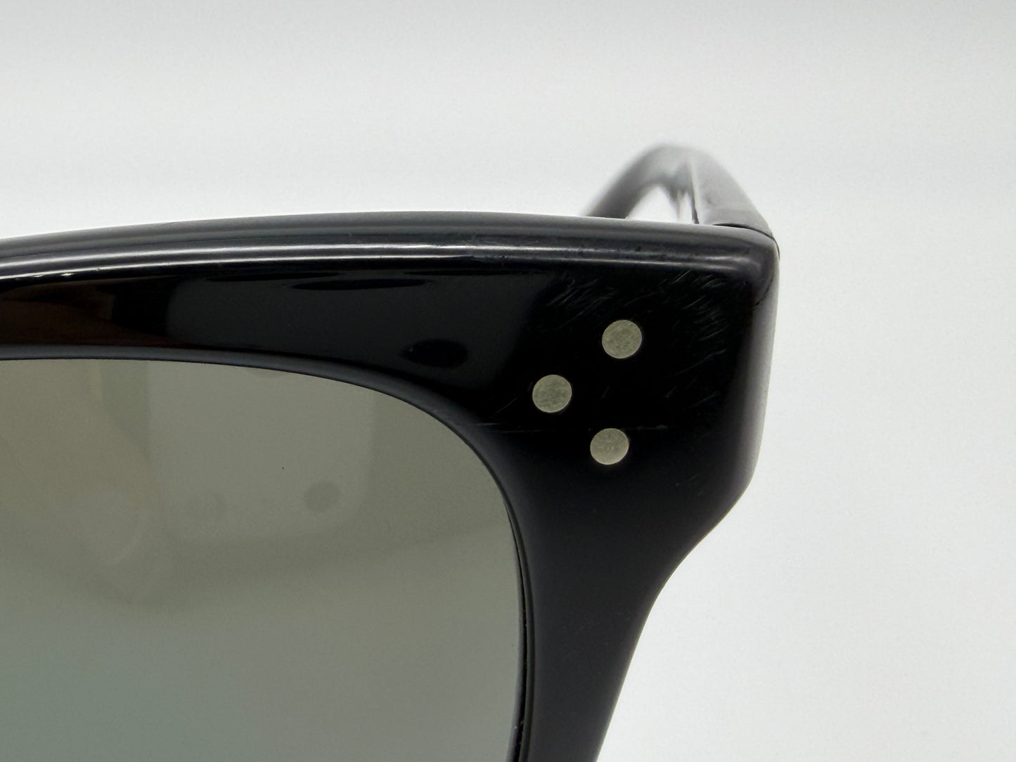 Oliver Peoples Jack Huston 52mm Black / Midnight Express Polarized VFX Glass Lenses OV 5302 1005P1 Italy Preowned