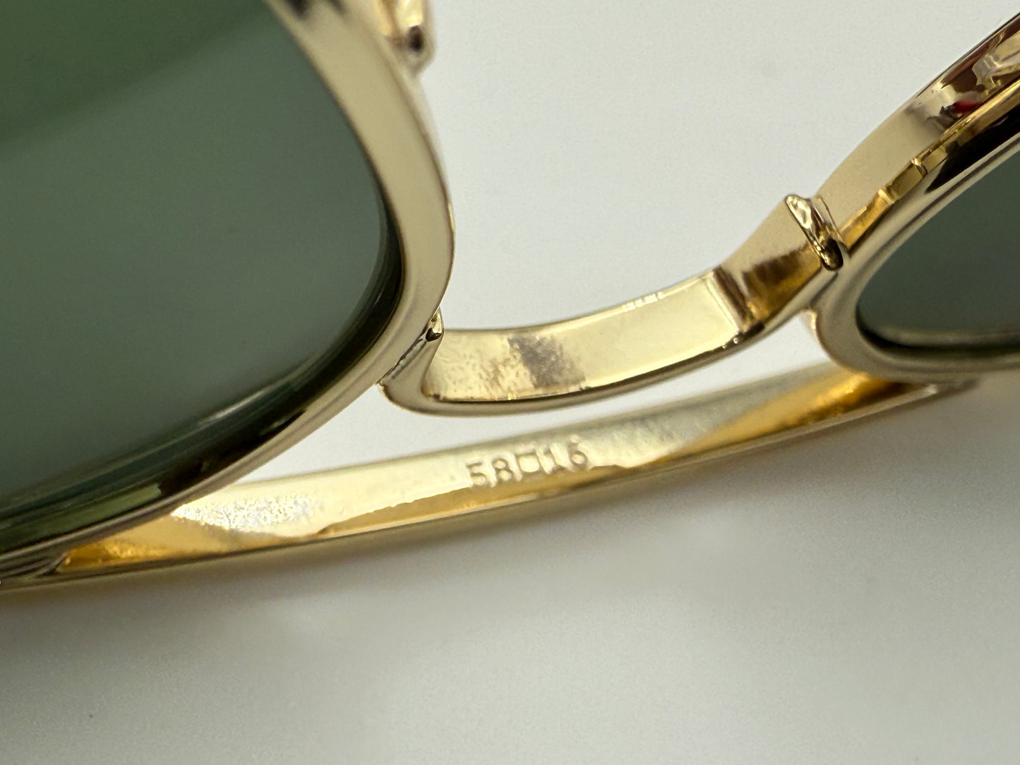 Ray-Ban Aviator Max 58mm Gold / G 15 001 / 31 Italy NEW
