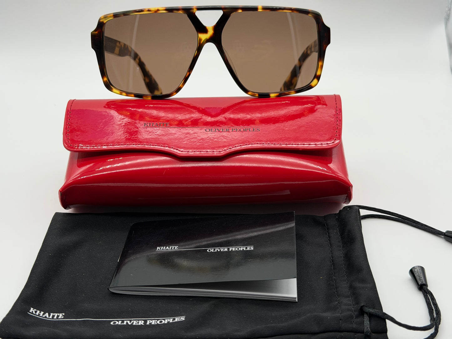 Oliver Peoples X Khaite 1977C 60mm Vintage DTB / Brown OV 5520 SU 14773 Itlay Preowned