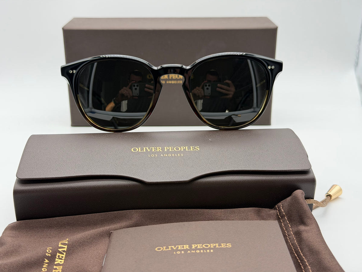 Oliver Peoples Desmon Sun 50mm Black/362 Gradient / Midnight Express Polarized Crystal 1722 P2 Japan NEW