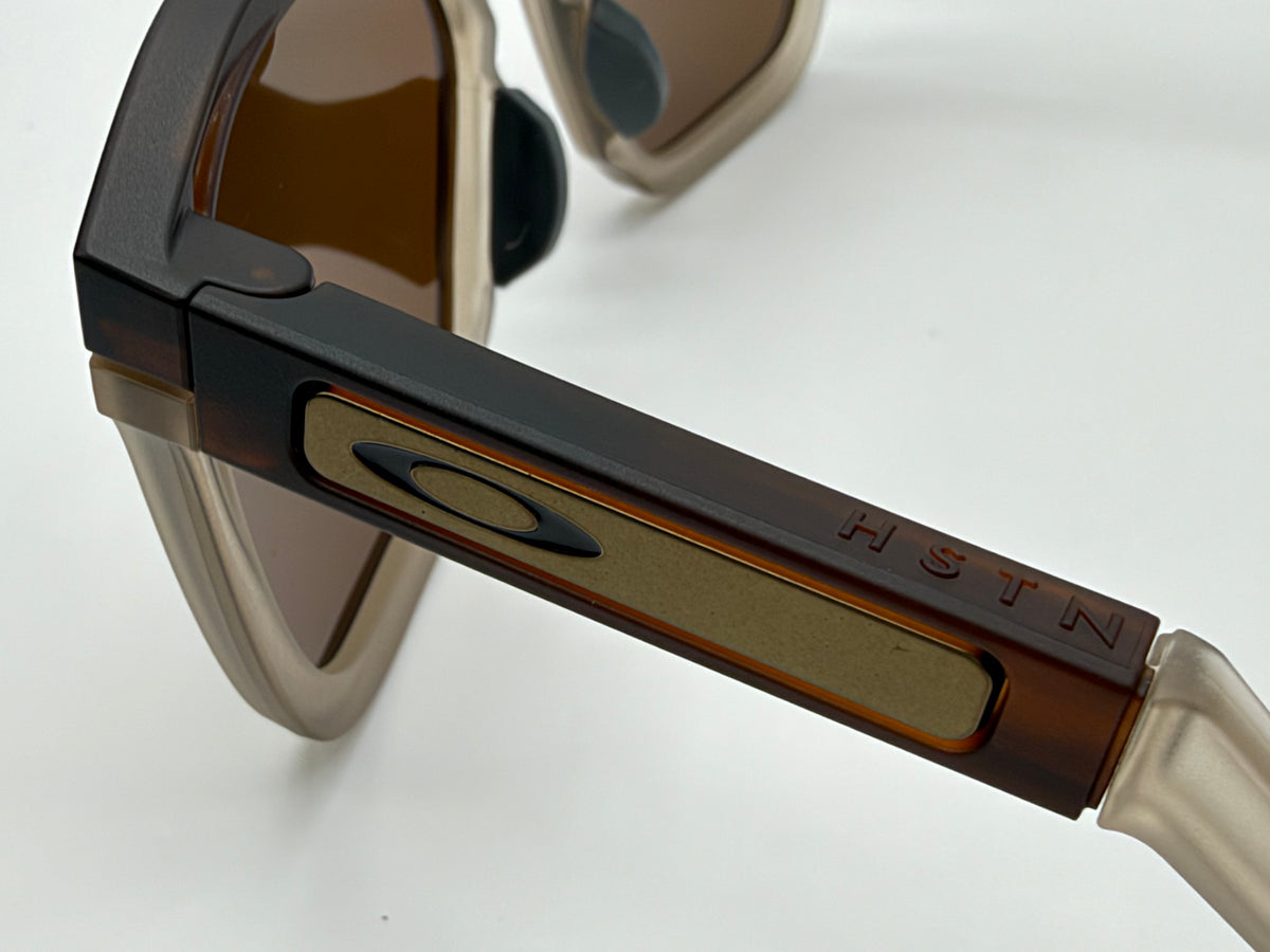 Oakley HSTN SQ 54mm OO 9533 0354 Matte Rootbeer / Prizm Tungsten Lens NEW