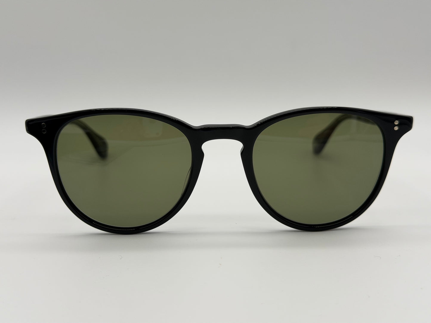 Garrett Leight Manzanita Sun 50mm P3 Black Acetate / Green BKGRN NEW
