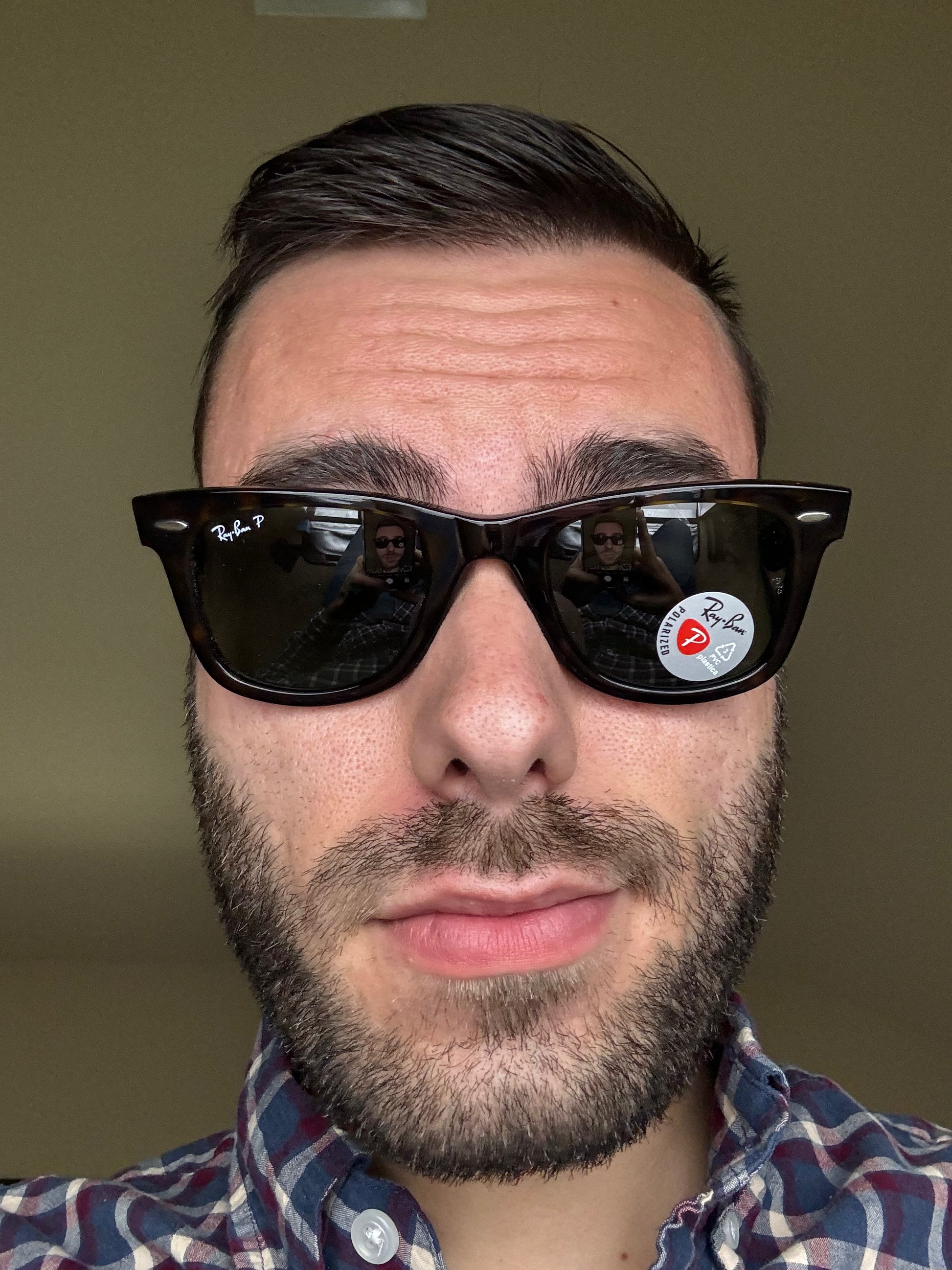 Ban Rb2140 Ray Ban Wayfarer Polarized Tortoise Sunglasses Ray-Ban