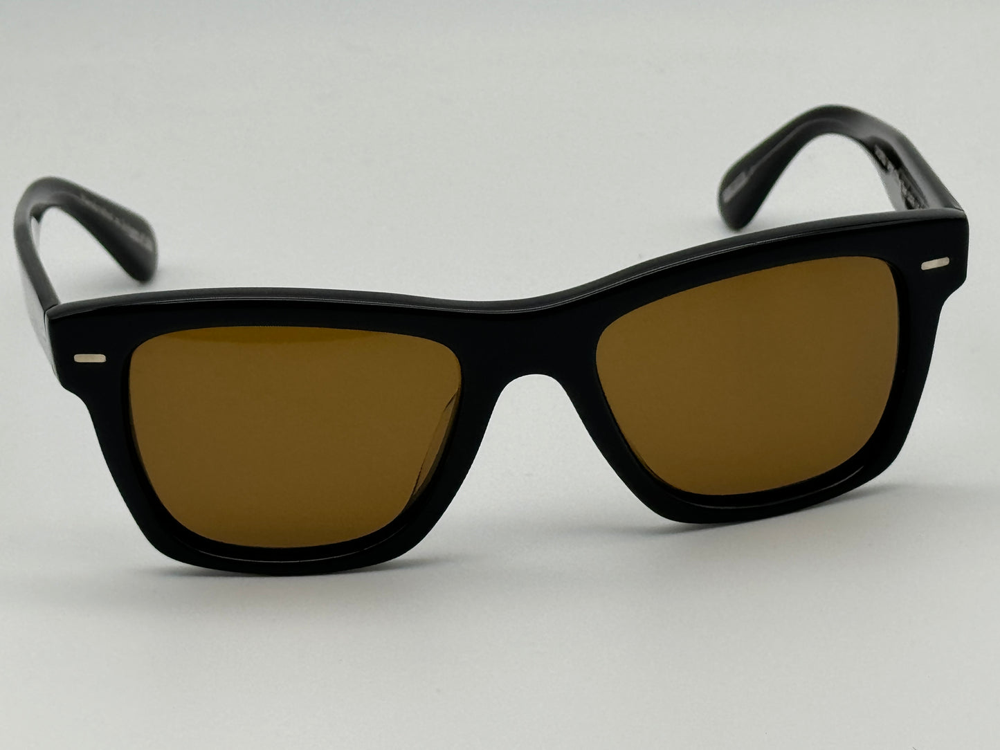Oliver Peoples Re/Done Oliver Sun OV 5393 SU 51mm Black True Brown Glass Lens Limited Edition Preowned