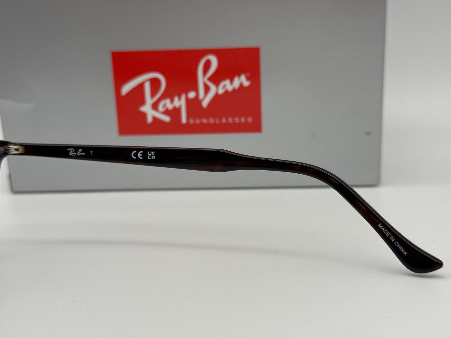 Ray-Ban RB 2215 Havana / Dark Gray Glass Lens 902 / B1 NEW